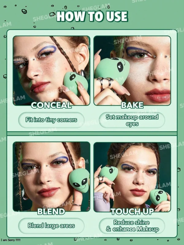اسپانج فضایی شیگلم interstellar beauty sponge