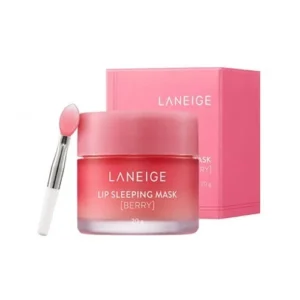 ماسک لب شب توت فرنگی لانیژ Laneige
